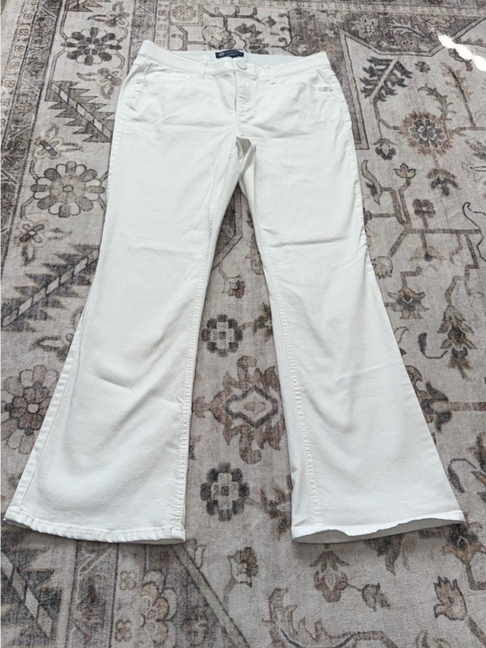 Democracy Cream Flare Jeans